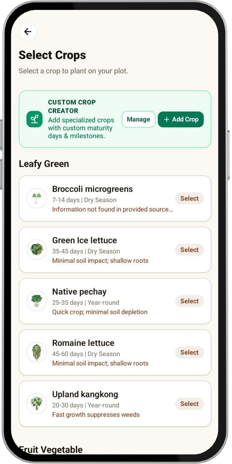 SoilSync Native Crop Selector and Succession Planting Planner